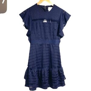 Foxiedox navy dress small blue NEW